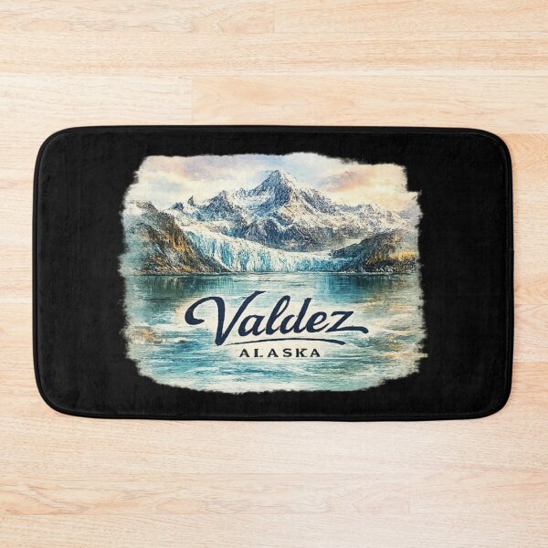 Item preview, Valdez Alaska and Alaska’s wild landscapes designed and sold by DamioPolArt.