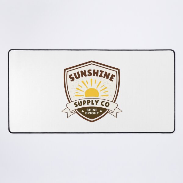 Item preview, Sunshine Supply Co Shine Bright Vintage Logo Retro Summer Apparel designed and sold by HYPNK.