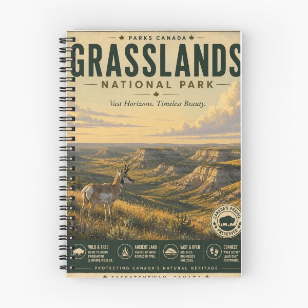 Item preview, GrassLands Parks Canada designed and sold by greatlakesimage.