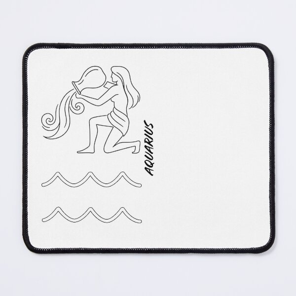 Item preview, Aquarius Zodiac Sign Celestial Water Bearer Astrology Art designed and sold by FANTASYoDarknes.