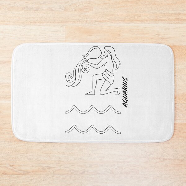 Item preview, Aquarius Zodiac Sign Celestial Water Bearer Astrology Art designed and sold by FANTASYoDarknes.
