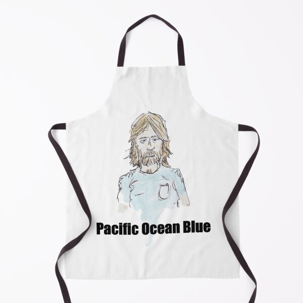 Item preview, Dennis Wilson pacific Ocean Blue designed and sold by Inky Fingers Illustrations.