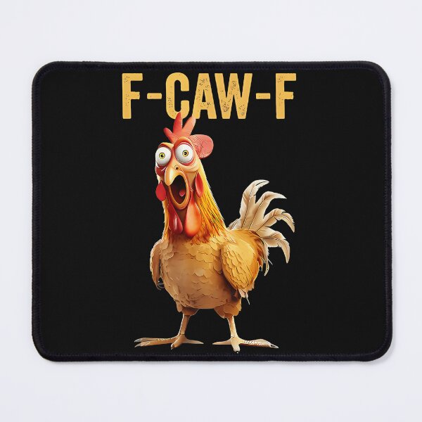 Item preview, F-Caw-F Funny Chicken Rooster Farmer Humor designed and sold by AmaXONIC.