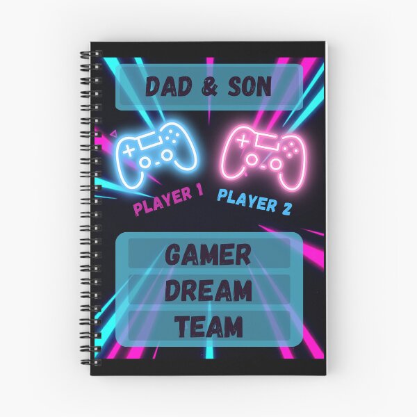 Item preview, dad and son matching gamer shirts designed and sold by QueenBabble.