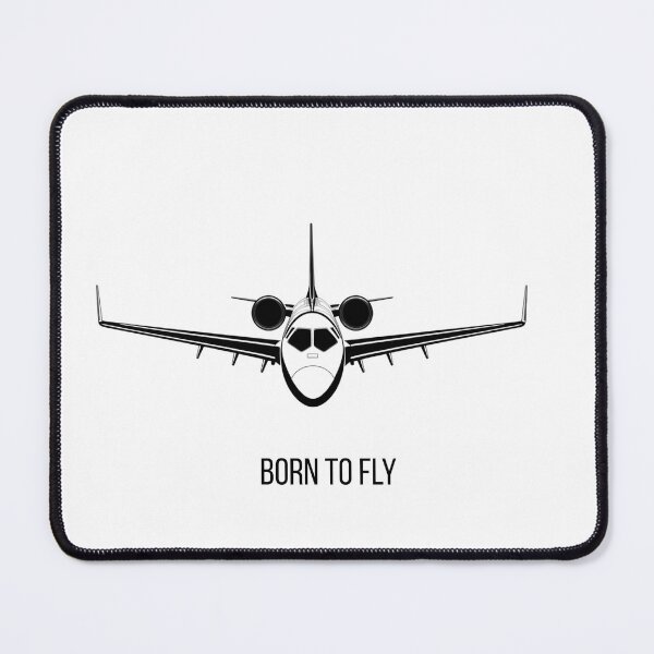Item preview, Front View Jet Aircraft - Born To Fly Aviation designed and sold by onubi.