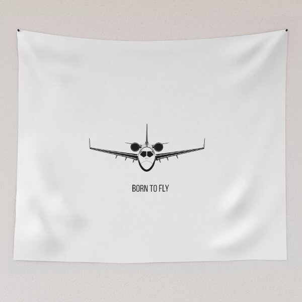 Item preview, Front View Jet Aircraft - Born To Fly Aviation  designed and sold by onubi.