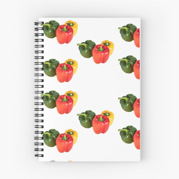 Item preview, Fresh Bell Peppers Side View - Colorful Vegetable Photography Print designed and sold by PabloRealePH.