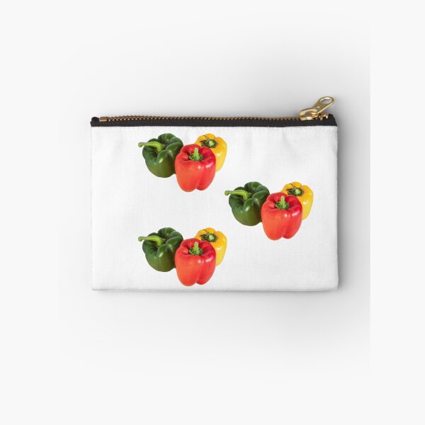 Item preview, Fresh Bell Peppers Side View - Colorful Vegetable Photography Print designed and sold by PabloRealePH.