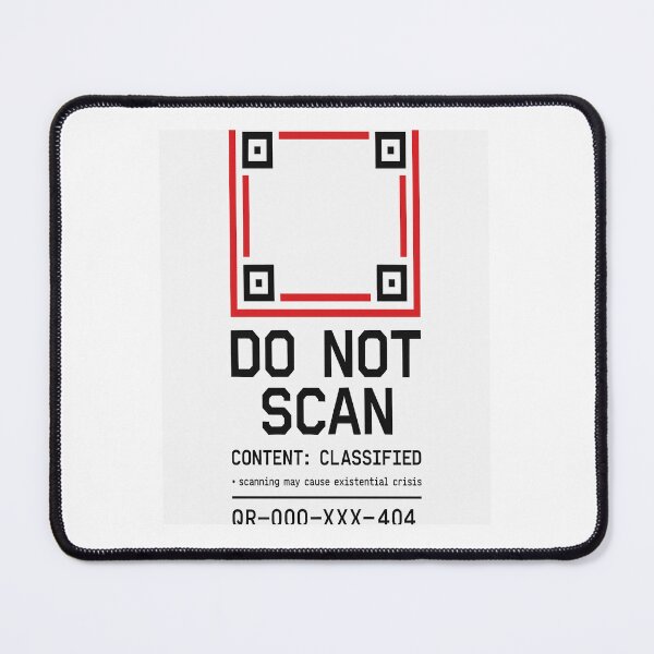 Item preview, Do Not Scan Classified Funny Minimalist Design designed and sold by NoNameDrops.