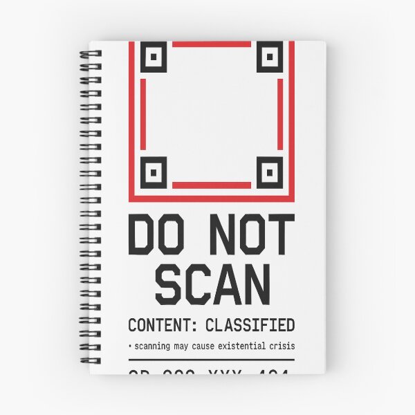 Item preview, Do Not Scan Classified Funny Minimalist Design designed and sold by NoNameDrops.