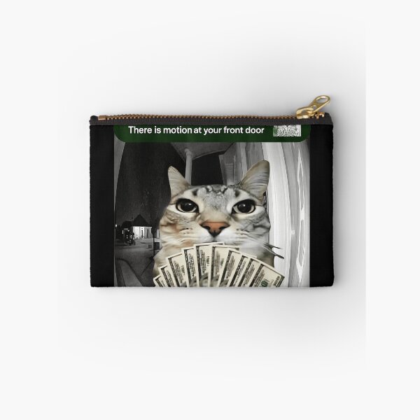 Item preview, There Is Motion At Your Front Door Funny Cat Smart Doorbell Money Pet Owner designed and sold by AmaXONIC.