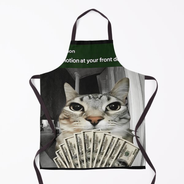 Item preview, There Is Motion At Your Front Door Funny Cat Smart Doorbell Money Pet Owner designed and sold by AmaXONIC.