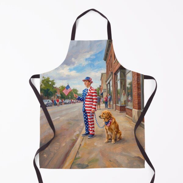 Item preview, July 4 USA Teenage Boy Americana Patriot designed and sold by Home Decor Art.