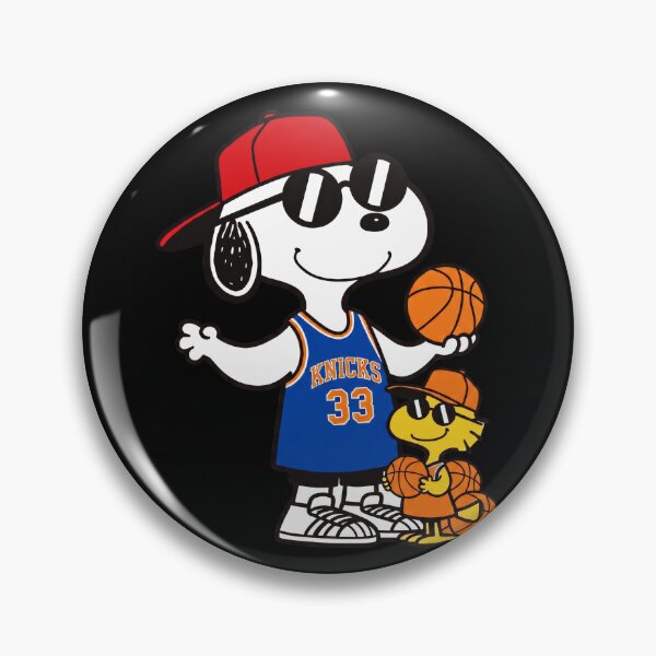 Item preview, Knicks Snoopy Basketball Fan designed and sold by LysiTHWIP.