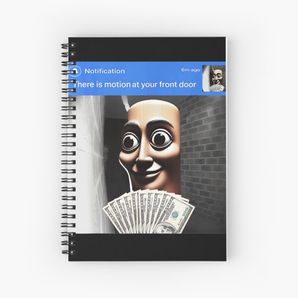 Item preview, There Is Motion At Your Front Door Home Security Meme designed and sold by AmaXONIC.