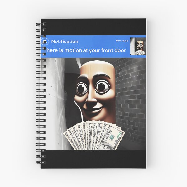 Item preview, There Is Motion At Your Front Door Home Security Meme designed and sold by AmaXONIC.