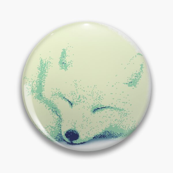 Item preview, Pixelated Arctic Fox designed and sold by Fire TheMann.