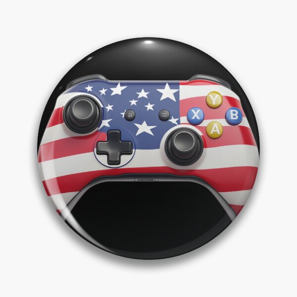 Item preview, American Flag Gamer 4th of July Video Games USA Patriotic designed and sold by smartrocket.