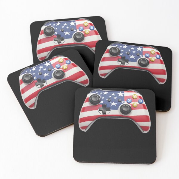 Item preview, American Flag Gamer 4th of July Video Games USA Patriotic designed and sold by smartrocket.