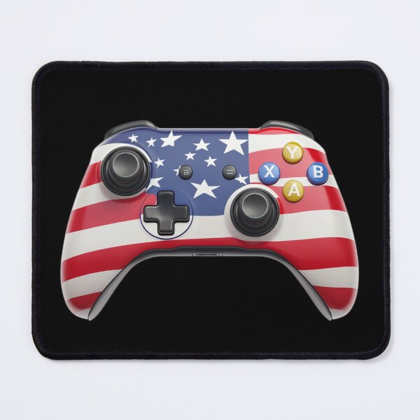 Item preview, American Flag Gamer 4th of July Video Games USA Patriotic designed and sold by smartrocket.