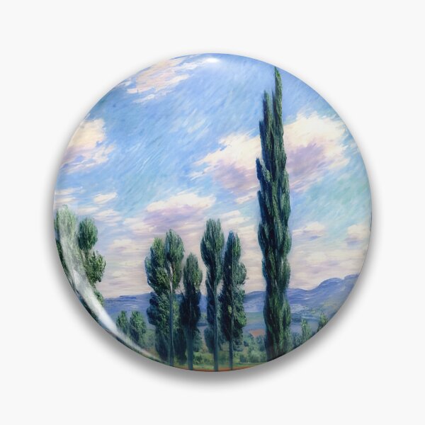 Item preview, Poppy Field in Giverny: Impression of Scarlet Blossoms, Sunlit Meadows designed and sold by artdesignsnow.