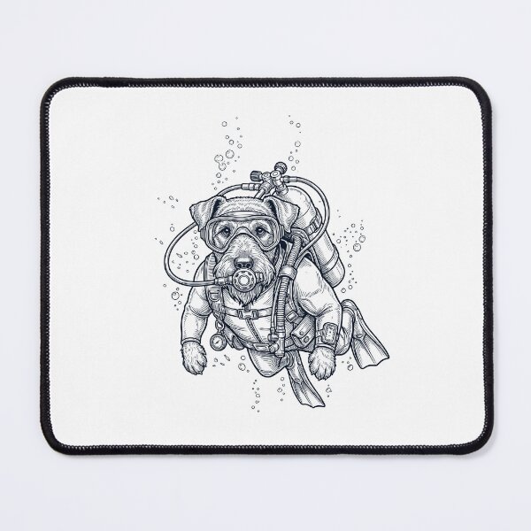 Item preview, Airedale Terrier Scuba Diving Diver Dog Owner designed and sold by TerryConnells.