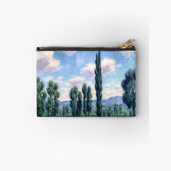 Item preview, Poppy Field in Giverny: Impression of Scarlet Blossoms, Sunlit Meadows designed and sold by artdesignsnow.