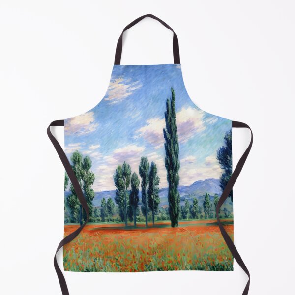 Item preview, Poppy Field in Giverny: Impression of Scarlet Blossoms, Sunlit Meadows designed and sold by artdesignsnow.
