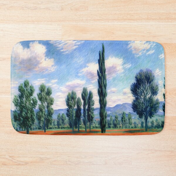Item preview, Poppy Field in Giverny: Impression of Scarlet Blossoms, Sunlit Meadows designed and sold by artdesignsnow.