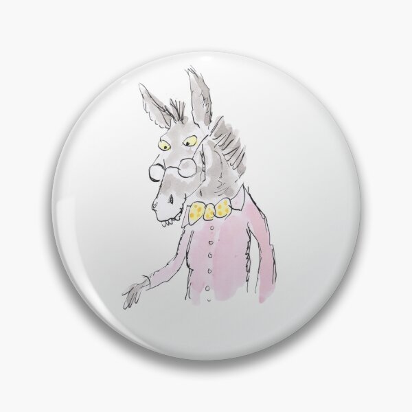 Item preview, Donkey wearing glasses and a bow tie designed and sold by Inky Fingers Illustrations.