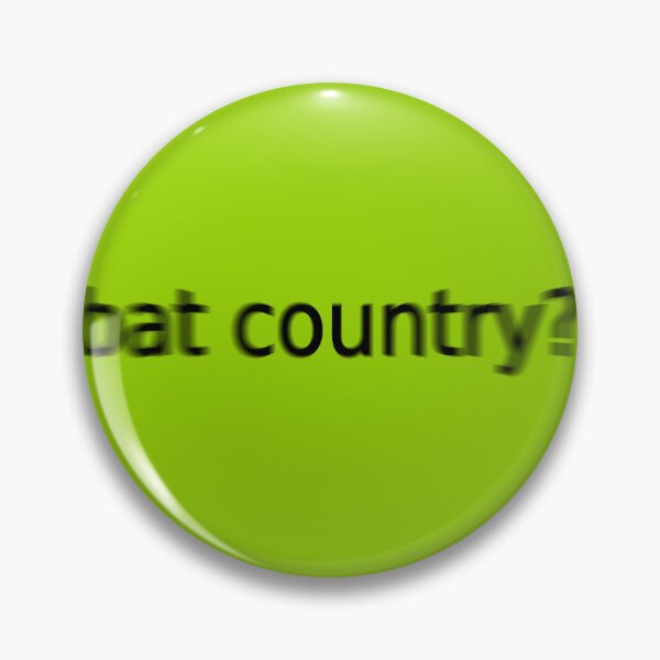 Item preview, Bat Country Supreme Green Question Unique Artwork Sign designed and sold by Doctor Schtrudel.