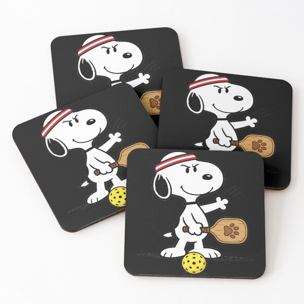Item preview, Snoopy Pickleball Player Design For Pickleball Lovers And Peanuts Fans designed and sold by LysiTHWIP.