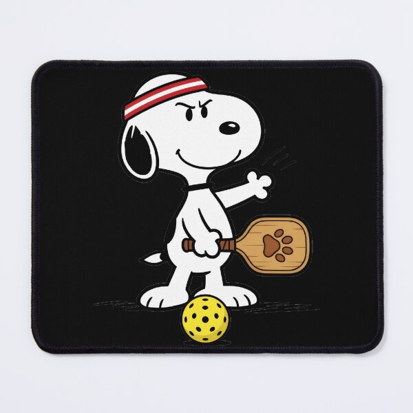 Item preview, Snoopy Pickleball Player Design For Pickleball Lovers And Peanuts Fans designed and sold by LysiTHWIP.