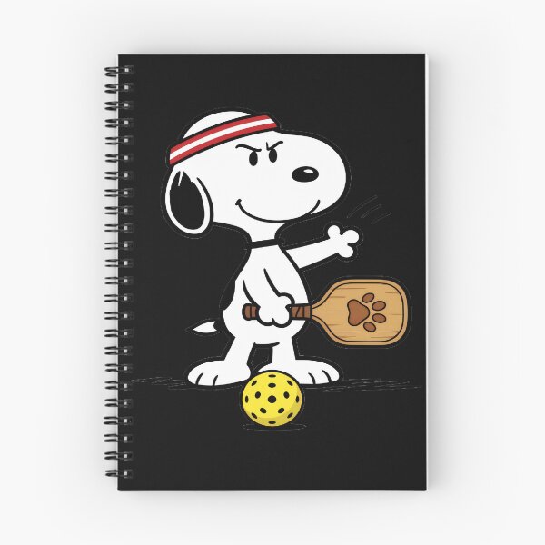 Item preview, Snoopy Pickleball Player Design For Pickleball Lovers And Peanuts Fans designed and sold by LysiTHWIP.