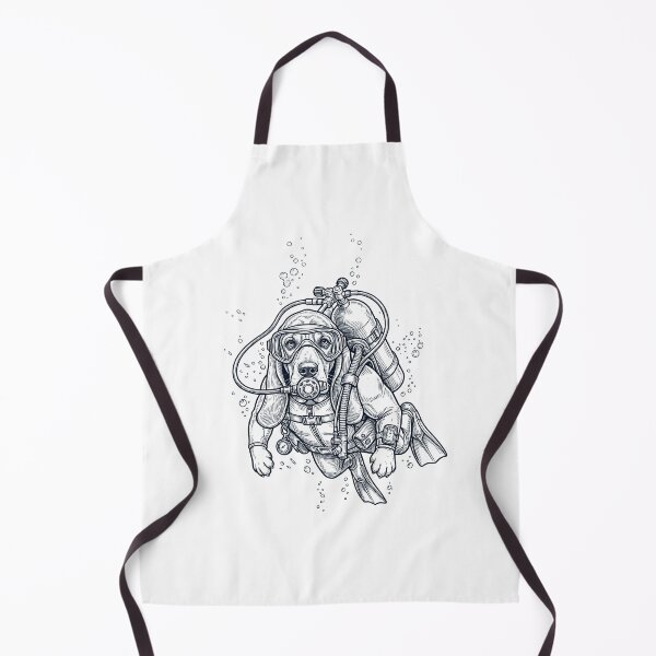 Item preview, Basset Hound Scuba Diving Diver Dog Owner designed and sold by TerryConnells.