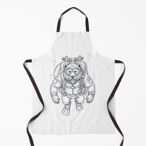 Item preview, Bear Scuba Diving Diver Animal Lover designed and sold by TerryConnells.