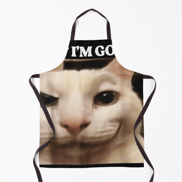 Item preview, Wait I'm Goated Cat Meme Internet Slang Humor designed and sold by AmaXONIC.