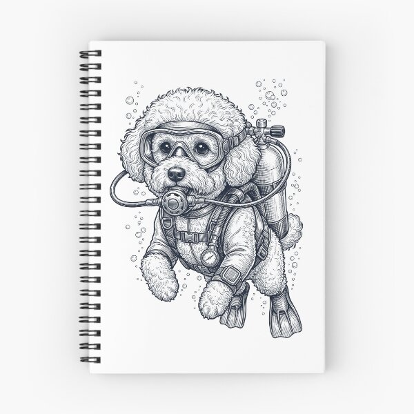 Item preview, Bichon Frise Scuba Diving Diver Dog Owner designed and sold by TerryConnells.