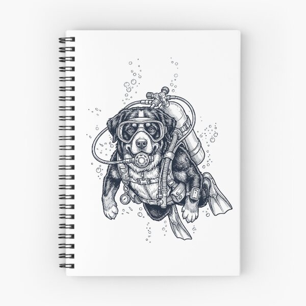 Item preview, Bernese Mountain Dog Scuba Diving Diver Dog Owner designed and sold by TerryConnells.