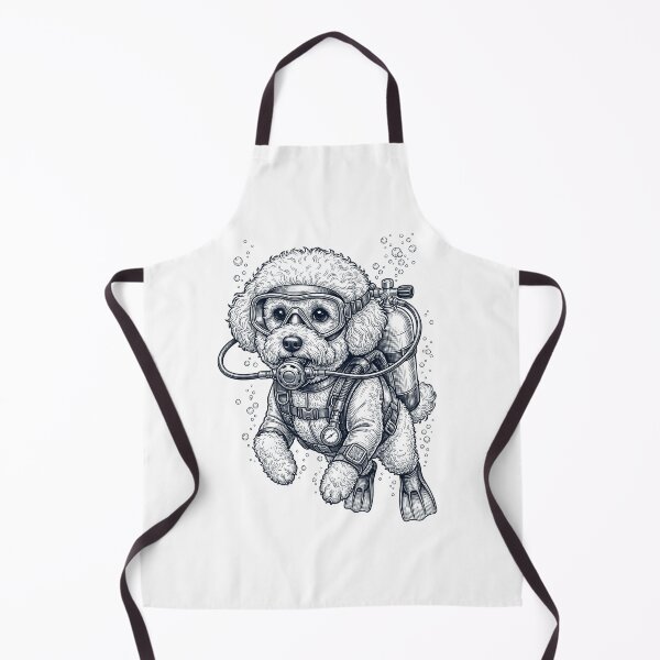 Item preview, Bichon Frise Scuba Diving Diver Dog Owner designed and sold by TerryConnells.