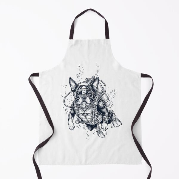 Item preview, Boston Terrier Scuba Diving Diver Dog Owner designed and sold by TerryConnells.