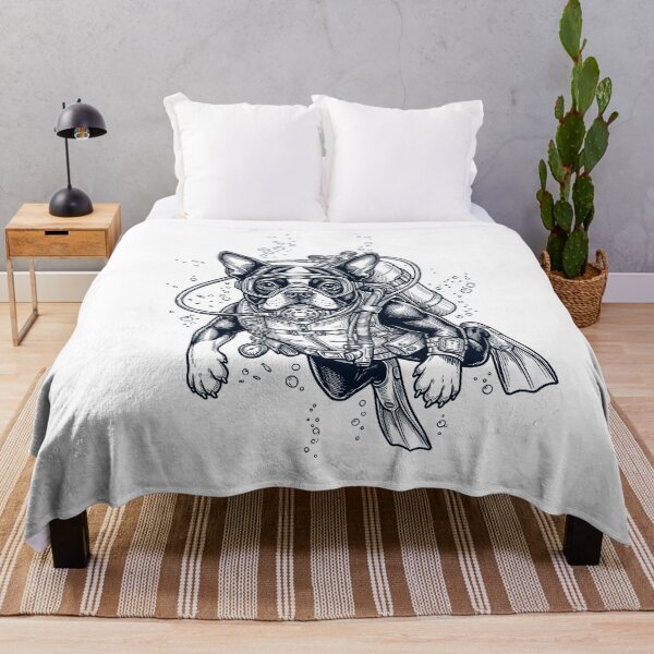 Item preview, Boston Terrier Scuba Diving Diver Dog Owner designed and sold by TerryConnells.