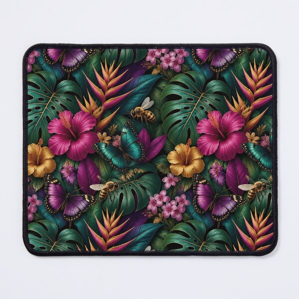 Item preview, Butterflies and Honey Bees Jungle Dreams designed and sold by taiche.