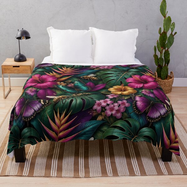Item preview, Butterflies and Honey Bees Jungle Dreams designed and sold by taiche.