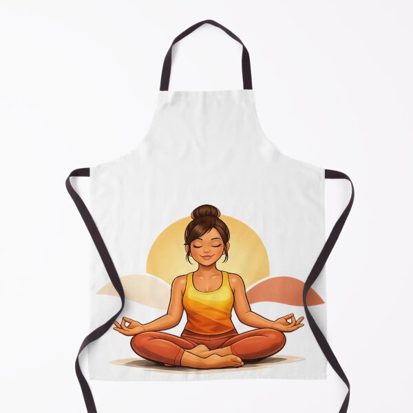 Item preview, Breathe Before Becoming – Yoga Meditation Art designed and sold by moTshiTshi.