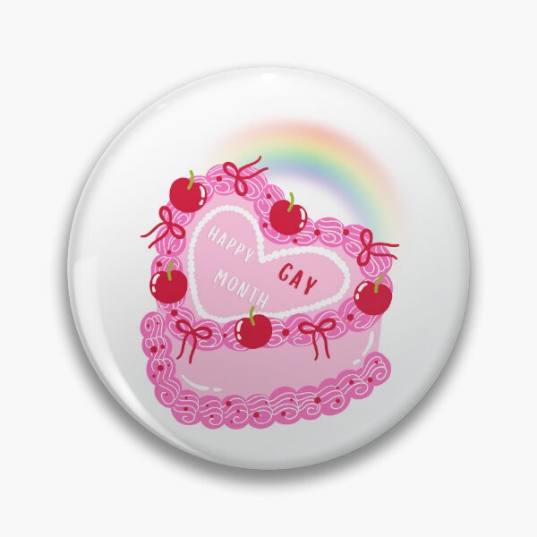 Item preview, Happy Gay Month Pride Month Cake Rainbow Best Gift for Your Gay Friend designed and sold by foryourbestself.
