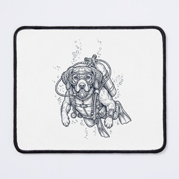 Item preview, Brittany Scuba Diving Diver Dog Owner designed and sold by TerryConnells.