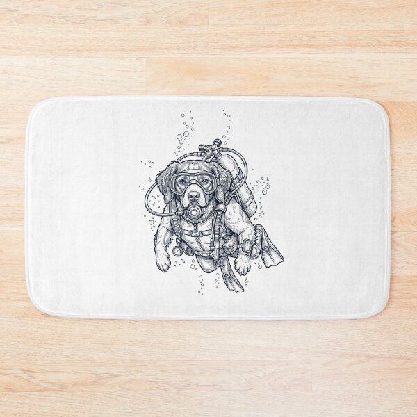 Item preview, Brittany Scuba Diving Diver Dog Owner designed and sold by TerryConnells.