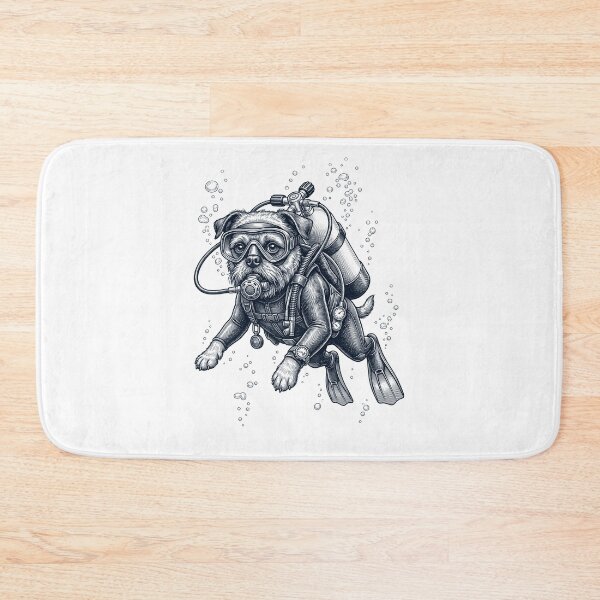 Item preview, Brussels Griffon Scuba Diving Diver Dog Owner designed and sold by TerryConnells.