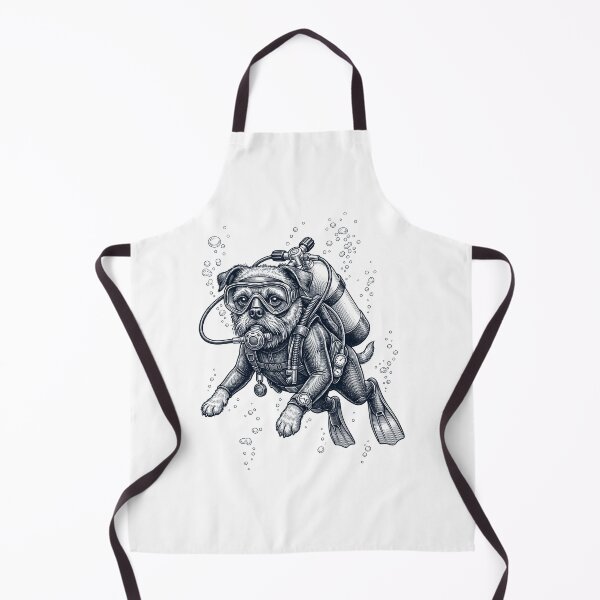 Item preview, Brussels Griffon Scuba Diving Diver Dog Owner designed and sold by TerryConnells.